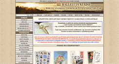 Desktop Screenshot of halleluja.hu