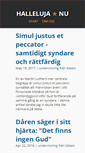 Mobile Screenshot of halleluja.nu